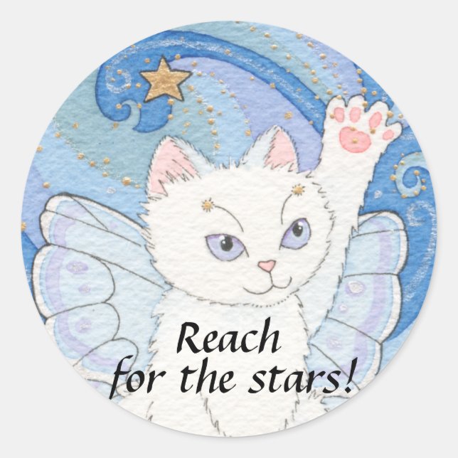 Reach for the stars sticker (Front)