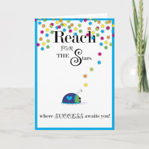 Reach for the Stars Success Card