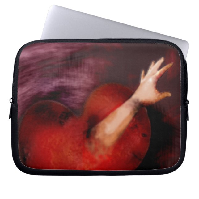 Reach Her With Your Heart Electronics Bag (Front)