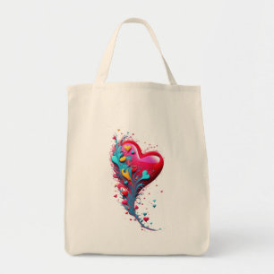 Reach Her With Your Heart II Tote Bag