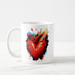 Reach Her With Your Heart Mug