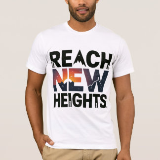 "Reach New Heights Shirt, Hiking Adventure Tee
