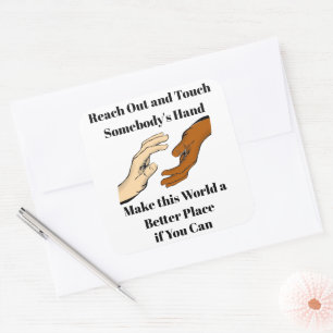 Reach Out Sticker