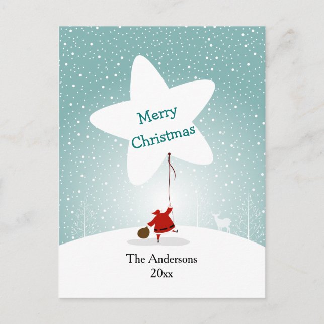 Reach Star Christmas Postcard (Front)