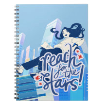 Reach the Stars - Inspirational Notebook