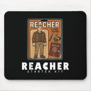 Reacher-inspired Starter Kit Design  Mouse Pad