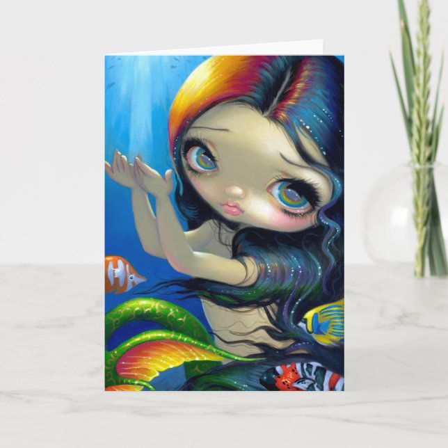 "Reaching for Sunset" Greeting Card (Front)