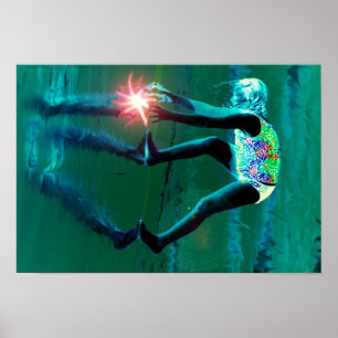 Reaching for the Mirrored Soul Poster Art