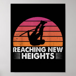 Reaching New Heights, Le Vault Funny Le Vault Jump Poster