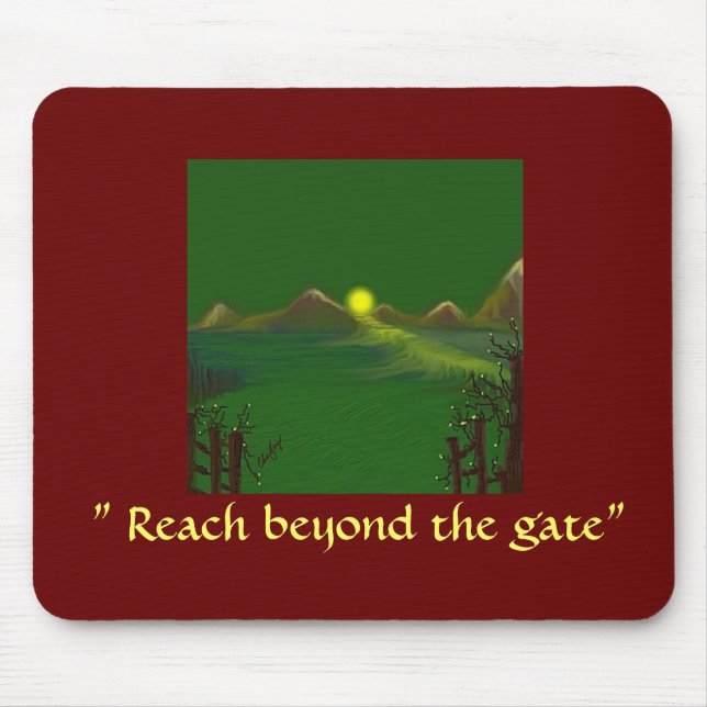 Reaching Out Mouse Pad (Front)