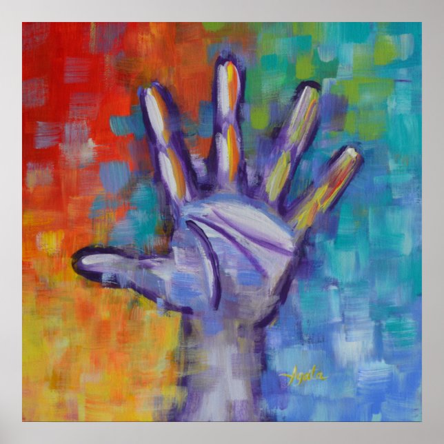 Reaching Out Poster (Front)