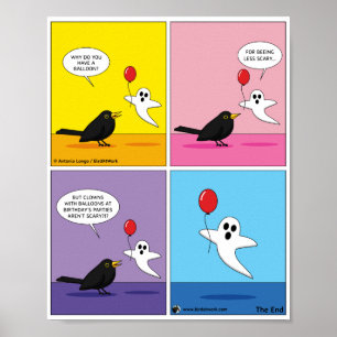 Reaching the Opposite Goal Comic Poster