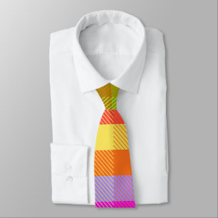 Reactive Plaid CR Tie