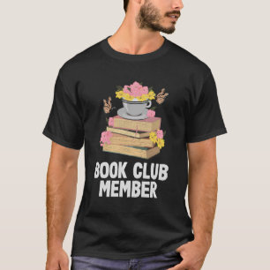 Read A Book Club Member Summer Reading Squad Bookw T-Shirt