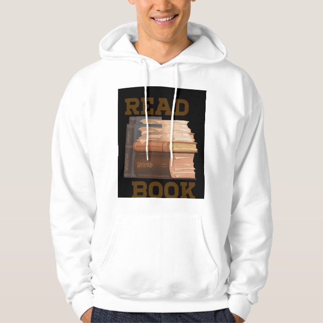 Read a book  hoodie (Front)