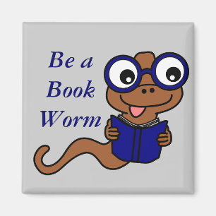 Read a Book Month: Be a Book Worm Magnet