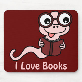 Read a Book Month: I Love Books Mouse Pad