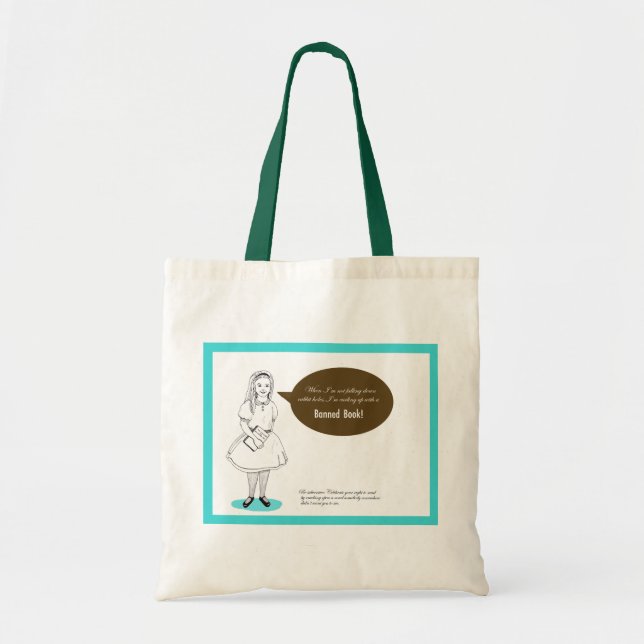 Read a Good (Banned) Book Tote Bag (Front)