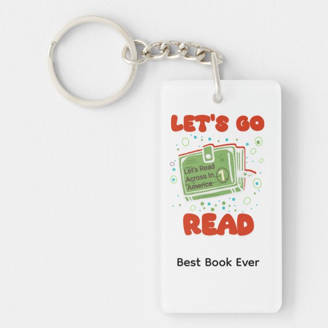 Read across america  key ring (Front)