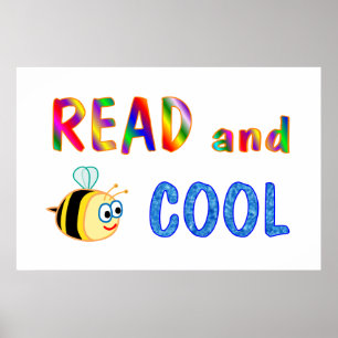 READ AND BE COOL POSTER
