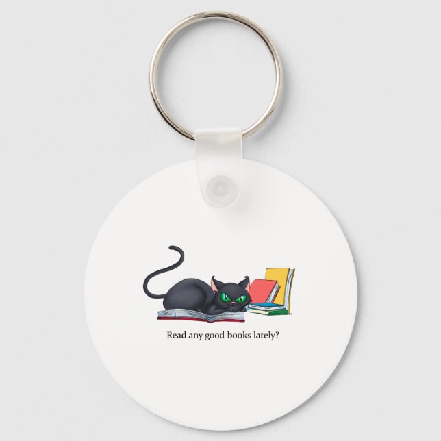 Read any good books lately? key ring (Front)