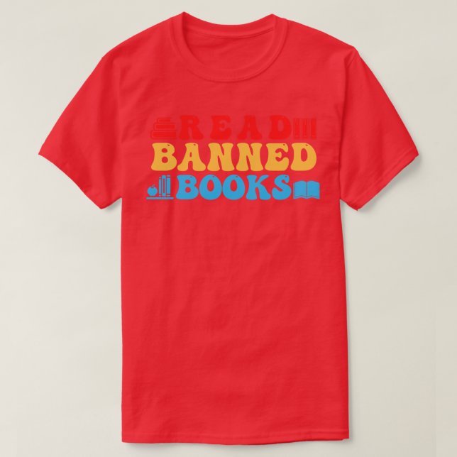 Read Banned Books 25 T-Shirt (Design Front)