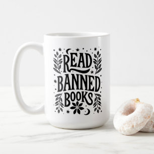 Read banned books coffee mug