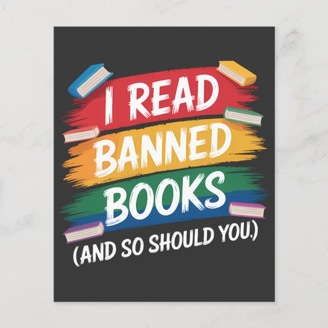 read banned books librarian week flyer (Front)