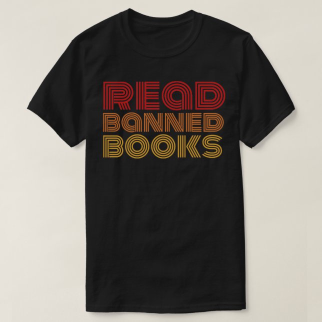 Read banned books T-Shirt (Design Front)