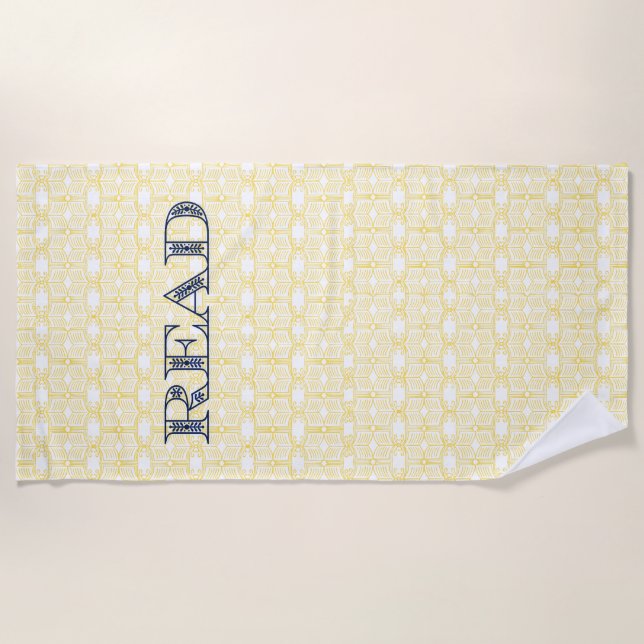 READ  BEACH TOWEL (Front)