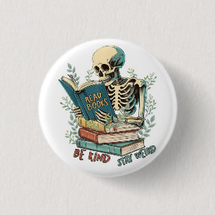 Read Books  3 Cm Round Badge