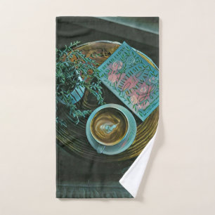 Read Books, Drink Coffee Hand Towel