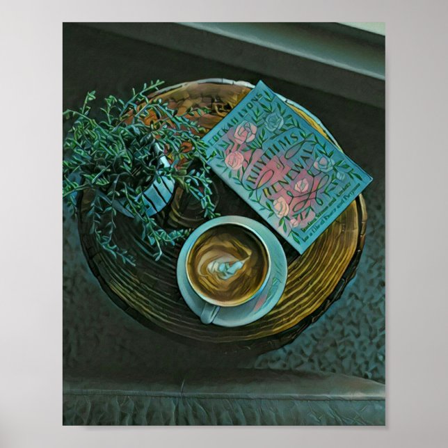 Read Books, Drink Coffee Poster (Front)