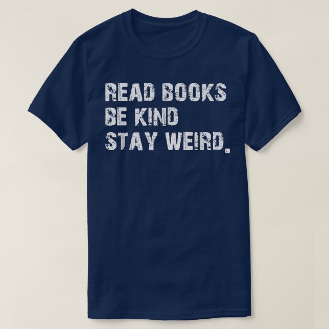Read Books T-Shirt (Design Front)