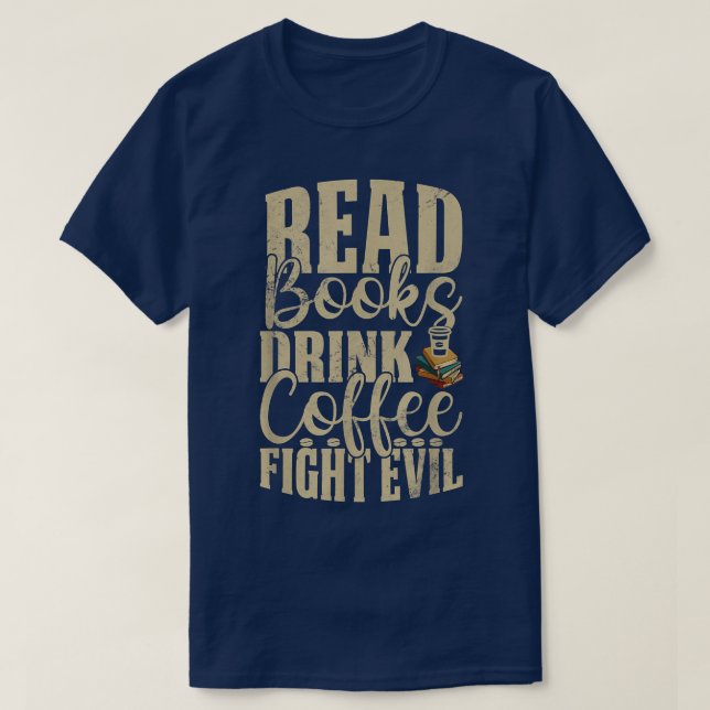 Read Books T-Shirt (Design Front)