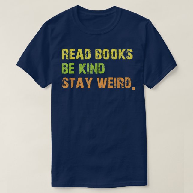 Read Books T-Shirt (Design Front)
