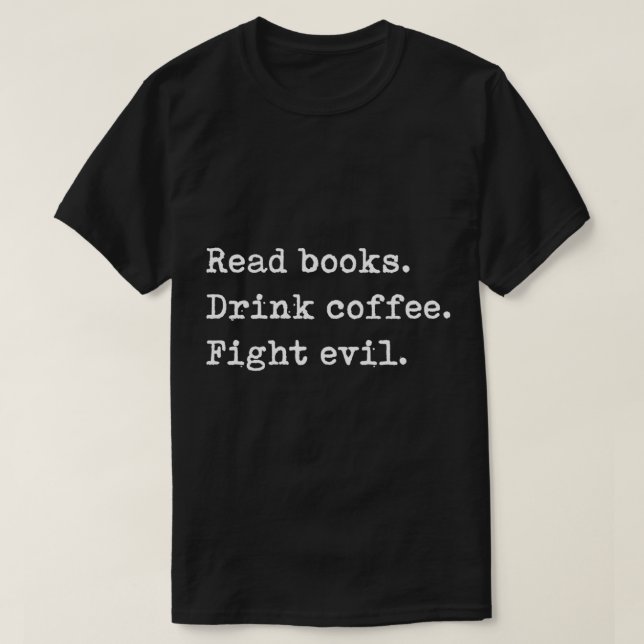 Read Books T-Shirt (Design Front)