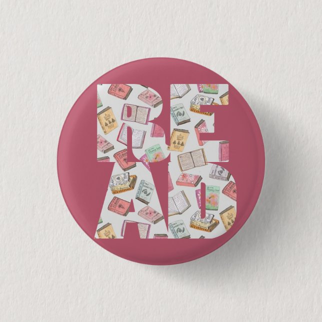 READ (button #1) 3 Cm Round Badge (Front)