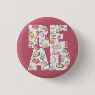 READ (button #1) 3 Cm Round Badge