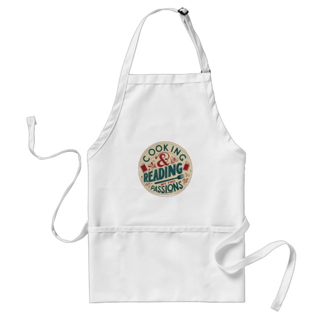 Read, Cook, Enjoy Standard Apron (Front)