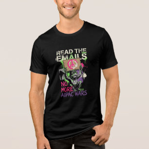 Read Epstein Emails Anti War Iran Peace Tri-Blend Shirt