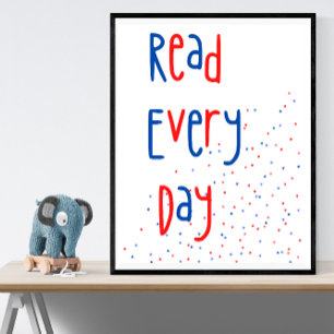 Read Every Day Poster