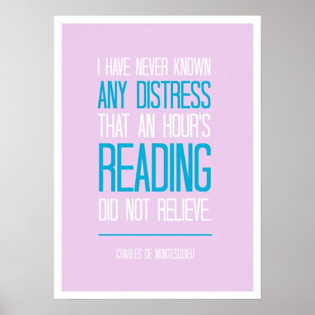 Read for Relief Poster (Front)