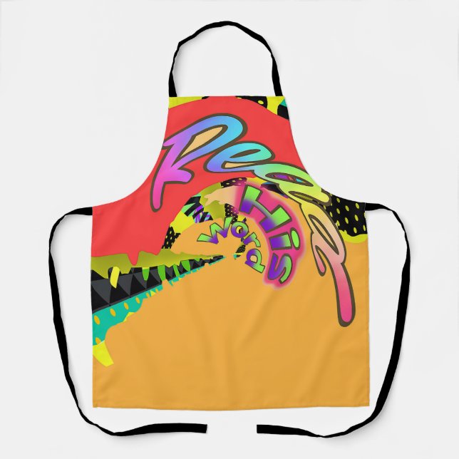Read His Word Apron (Front)