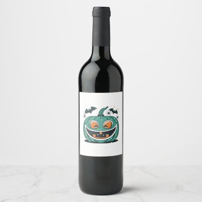 Read in Peace Boo Ghost Wine Label (Front)