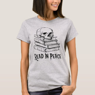 Read In Peace, Halloween Reading Gift T-Shirt