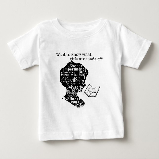Read Jane Austen Baby T-Shirt (Front)