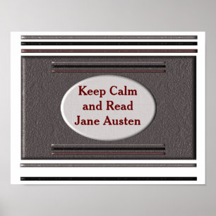 Read Jane Austen - poster