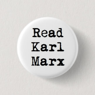 Read Karl Marx 3 Cm Round Badge