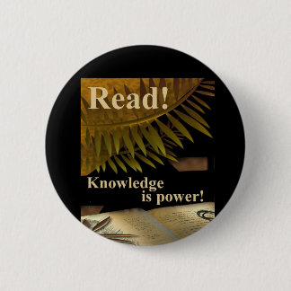 Read! Knowledge is Power Button